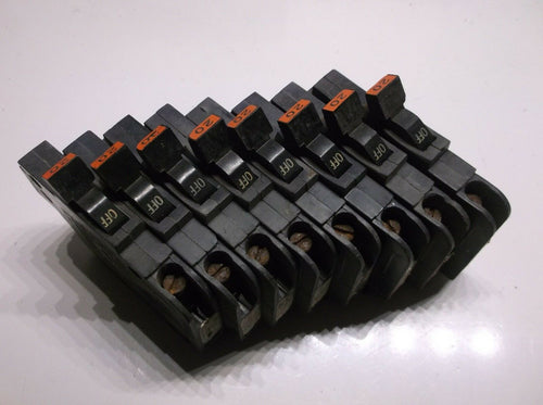 (8) Federal Pacific Type NC Circuit Breaker Stab-Lok 20 A 1 Pole