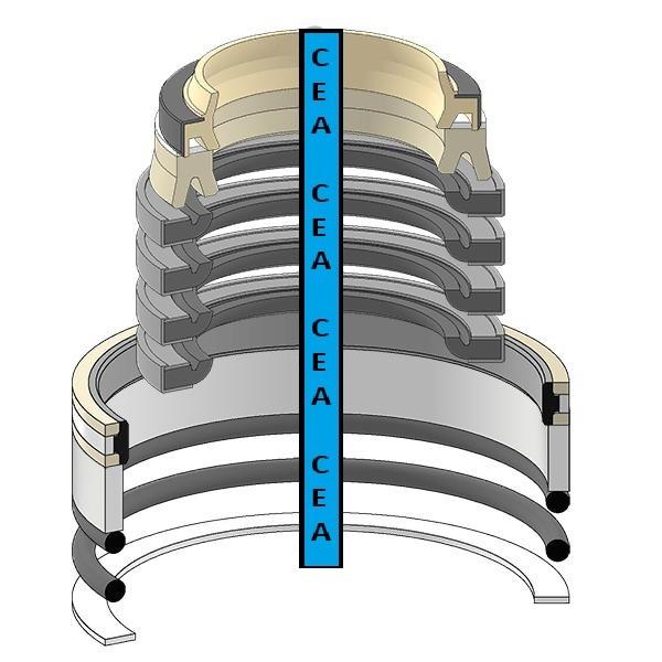 707-98-25820 Arm Cylinder Seal Kit Fits Komatsu PC45-PC50