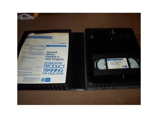 GM Supp Restraint System Service Training Video 1988