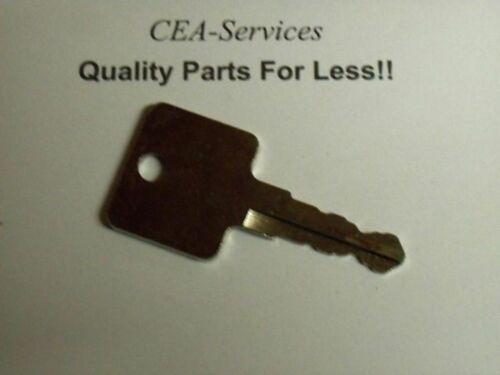 (1) Key Fits Volvo Compact Mini-Loader Champion Road Grader Zettelmeyer G1