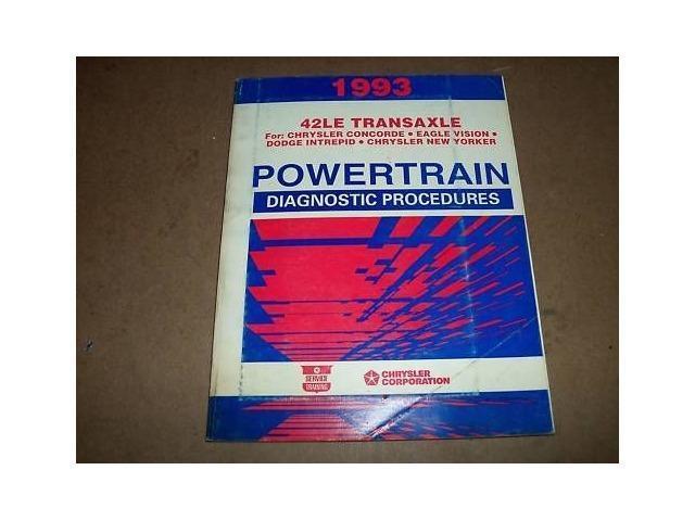 1993 Chrysler Dodge Eagle 42LE Transaxle Service Manual
