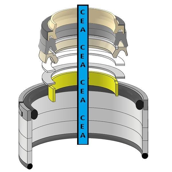 2344488 Bucket Cylinder Seal Kit Fits Cat Caterpillar 325D-325DL-325DLN