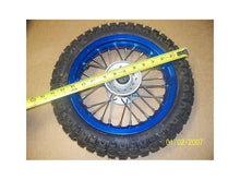 Marshin Wheel Tire 2.50-10 & Rim ZX1.60x10 Front Blue