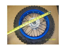 Marshin Wheel Tire 2.50-10 & Rim ZX1.60x10 Front Blue