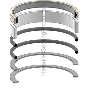 RE14102 Various Cylinder Seal Kit Fits John Deere 690B 690C 750B