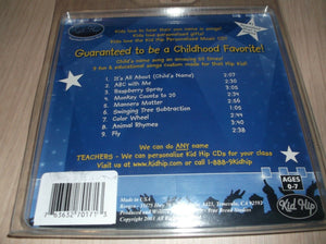 Kid Hip Personalized CD W/9 Educational Songs With Child's Name "Nicole"
