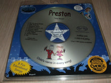 Kid Hip Personalized CD W/9 Educational Songs With Child's Name "Preston"