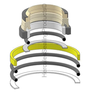 TH106099 Arm & Offset Arm Cylinder Seal Kit Fits John Deere 70