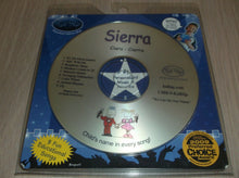 Kid Hip Personalized CD W/9 Educational Songs With Child's Name "Sierra"