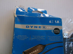 Dynex PC/Mac DX-C114200 6 FT USB Data Transfer Cable DG2