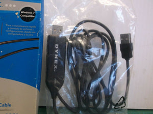 Dynex PC/Mac DX-C114200 6 FT USB Data Transfer Cable DG2