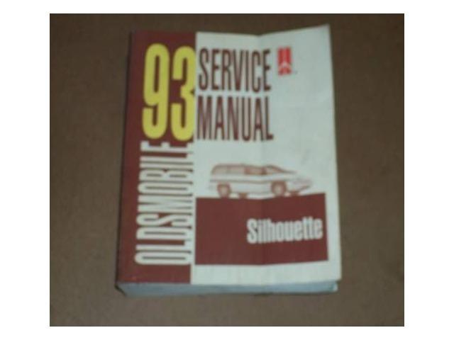 1993 Oldsmobile Silhouette Dealer Service Manual OEM