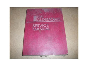 1981 Olds 88 Cutlass 98 Toronado Dealer Service Manual