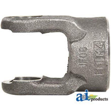 D068018 Implement Yoke Round Bore w/ Keyway & Set Screw Fits Domestic: 6 Series