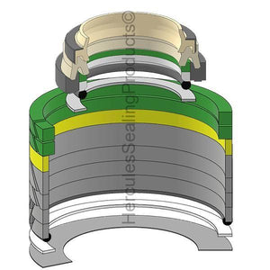 1261887 Bucket Cylinder Seal Kit Fits Cat Caterpillar 322B-322CL