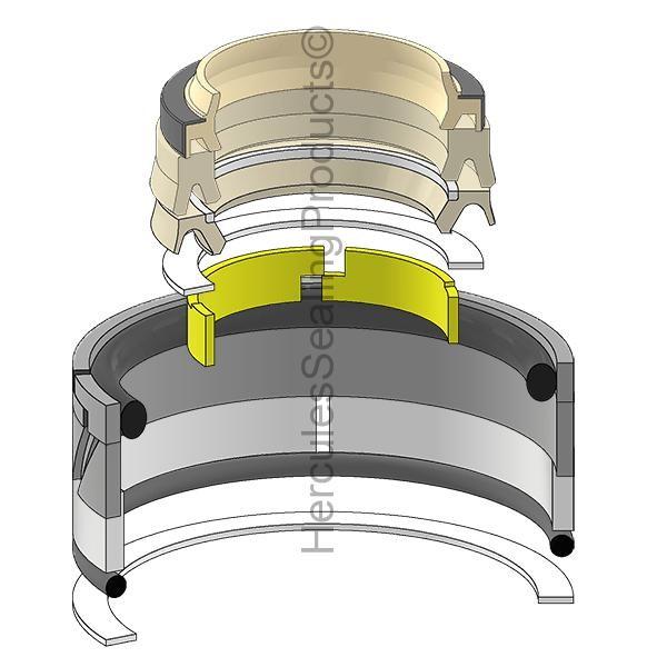 1289278 Stick Cylinder Seal Kit Fits Cat Caterpillar 330B 330BL