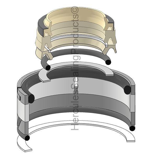 1296156 Boom Cylinder Seal Kit Fits Cat Caterpillar M320