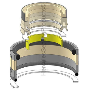1336646 Var Cylinder Seal Kit Fits Cat Caterpillar 315B-317BL