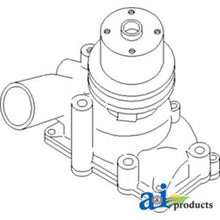 157400AS Water Pump W/ Pulley Fits White Tractor