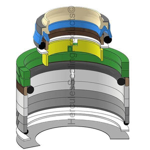 1336823 Boom Cylinder Seal Kit Fits Cat Caterpillar 320B-320CL