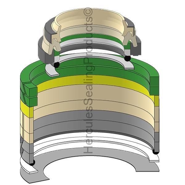 1373768 Bucket Cylinder Seal Kit Fits Cat Caterpillar 320B-325BL