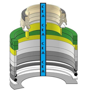 1540748 Boom Var Cylinder Seal Kit Fits Cat Caterpillar 322B 322BL