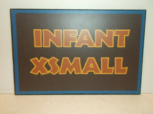 Disney Life Vest Signage "Infant XSmall" Vinyl Sign - Measures 4" x 6"