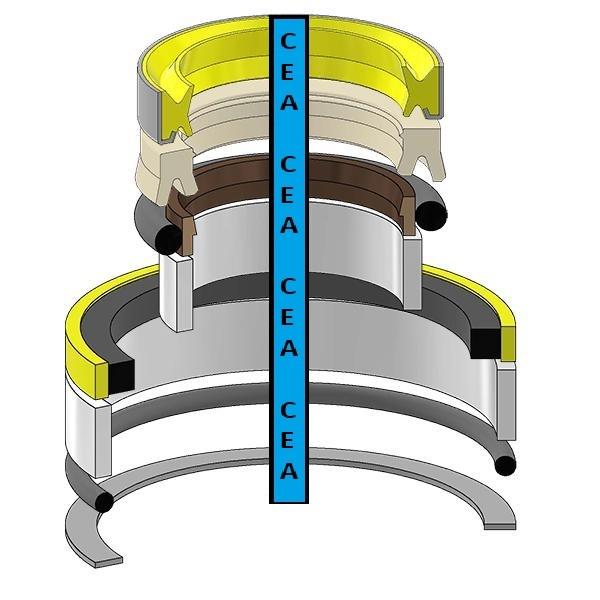 3E3300 Backhoe Stick Cylinder Seal Kit Fits Cat Caterpillar 416-438