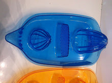 731015163267 (3) Citrus Squeezer & Zester - Blue, Orange & Green