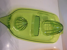 731015163267 (2) Citrus Squeezer & Zester - Orange & Green