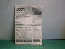 Ryobi P423 18V Cut-Off Tool/Grinder Operator's Manual (Manual Only)