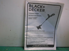 Black & Decker GH900/GH912 Trimmer/Edger Operator's Manual (Manual Only)