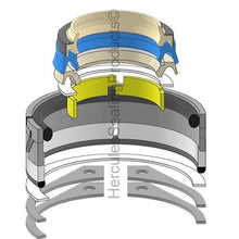 1855574 Hydraulic Stick Cylinder Seal Kit Fits Caterpillar 320B 320BL