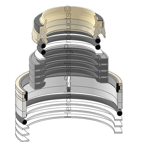 707-99-27600 Arm Stick Dipper Cylinder Seal Kit Fits Komatsu PC60-6 PC60C-6