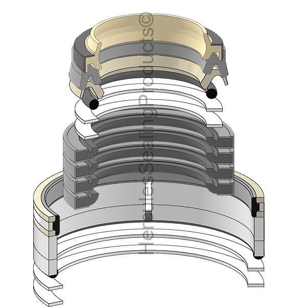 707-99-27650 Bucket Cylinder Seal Kit Fits Komatsu PC95R-2
