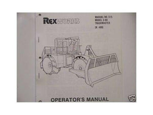 Rex Compactor Operators Manual 3-80 380