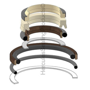 TH109390 Bucket Cyl Seal Kit Fits John Deere 490D 493D 495D