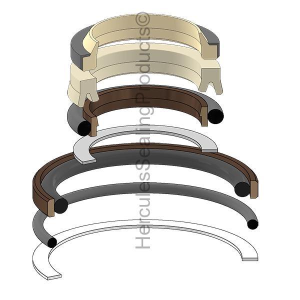 TH109390 Bucket Cyl Seal Kit Fits John Deere 490D 493D 495D