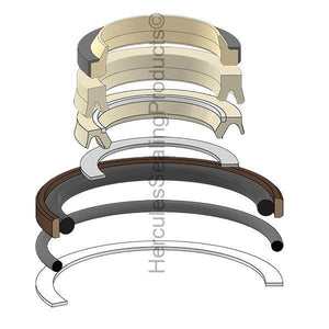 4236057 Boom Arm Cylinder Seal Kit Fits Hitachi EX400