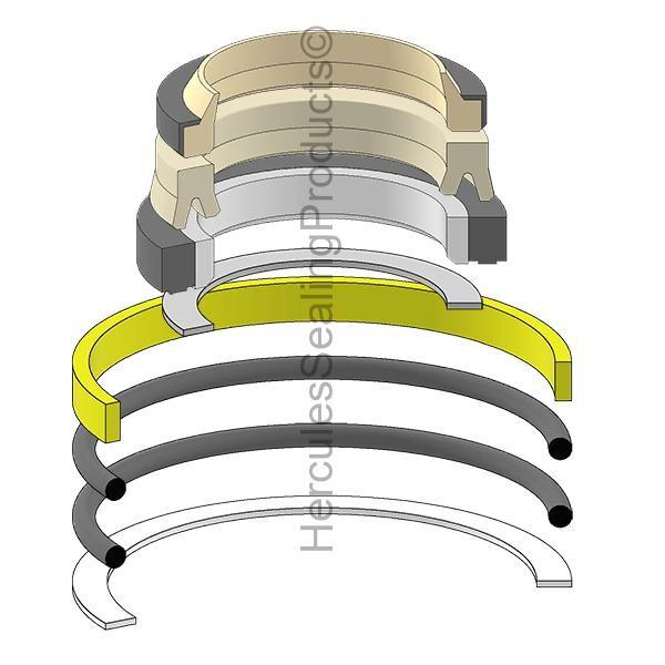 4255532 Bucket Cylinder Seal Kit Fits Hitachi EX400-ZX480MT