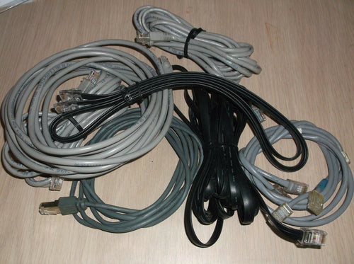 (8) Piece Lot of 3 ft to 10 ft Ethernet Cables