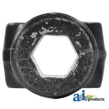 D148518 Implement Yoke Hexagon Bore w/ Set Screw Fits Domestic: 14 Series