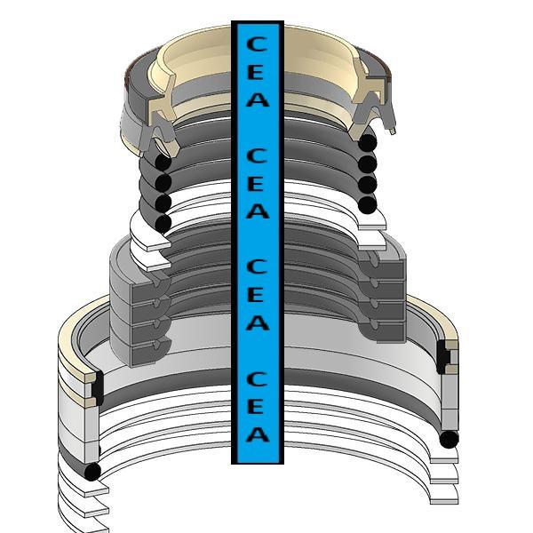 707-99-44340 Arm Crowd Stick Cylinder Seal Kit Fits Komatsu PC130-7K