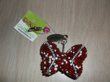 BEADWORX By GRASSROOTS 75MNBKS3 Om, Mnie Bow Key Chain