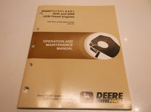 OMRG25204 John Deere PowerTech 4.5L & 6.8L Diesel Eng Operation Manual JJ1