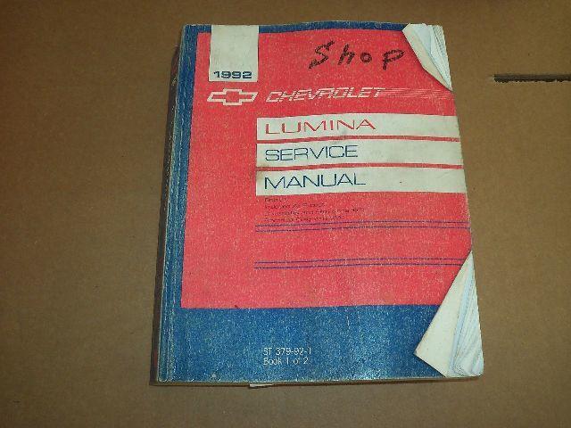 1992 Chevy Lumina Service Manual