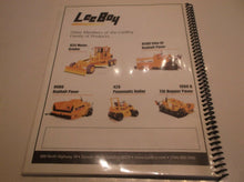 1000802 Leeboy 1000 D Tilt Hopper Paver Operation, Srv & Repair Manual JJ1