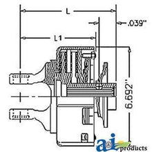 W317189 Friction Clutch Fits Walterscheid 2300