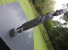 African Wooden Art Sculpture 14 3/4"