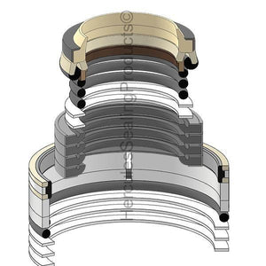 707-99-67110 Aftermarket Arm Cylinder Seal Kit Fits Komatsu PC300-350-6